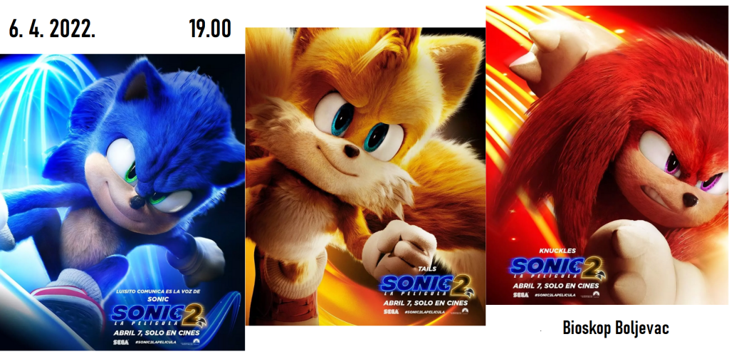 Sonic 2 Las Película Poster F
